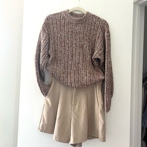 100% cotton A new day chunky cable knit sweater XS